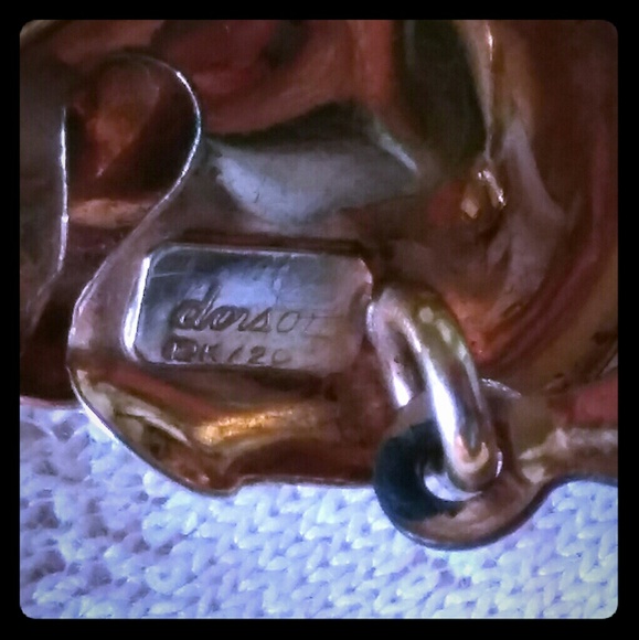 Antique Dorsons Rose Watch or Locket Brooch - Picture 4 of 8